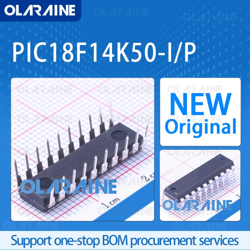 1/5/10Pcs PIC18F14K50-I/P PDIP-20 original 100% New ic chip 8-bit microcontroller Core PIC18 Program memory 16 kB 15 I/O 5.5 V
1/5/10Pcs PIC18F14K50-I/P PDIP-20 original 100% New ic chip 8-bit microcontroller Core PIC18 Program memory 16 kB 15 I/O 5.5 V