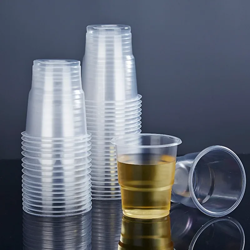 100PCS Disposable Clear Plastic Cup Outdoor Picnic Birthday Kitchen Party Disposable Plastic Cups for Wedding Christmas 180ml
100PCS Disposable Clear Plastic Cup Outdoor Picnic Birthday Kitchen Party Disposable Plastic Cups for Wedding Christmas 180ml