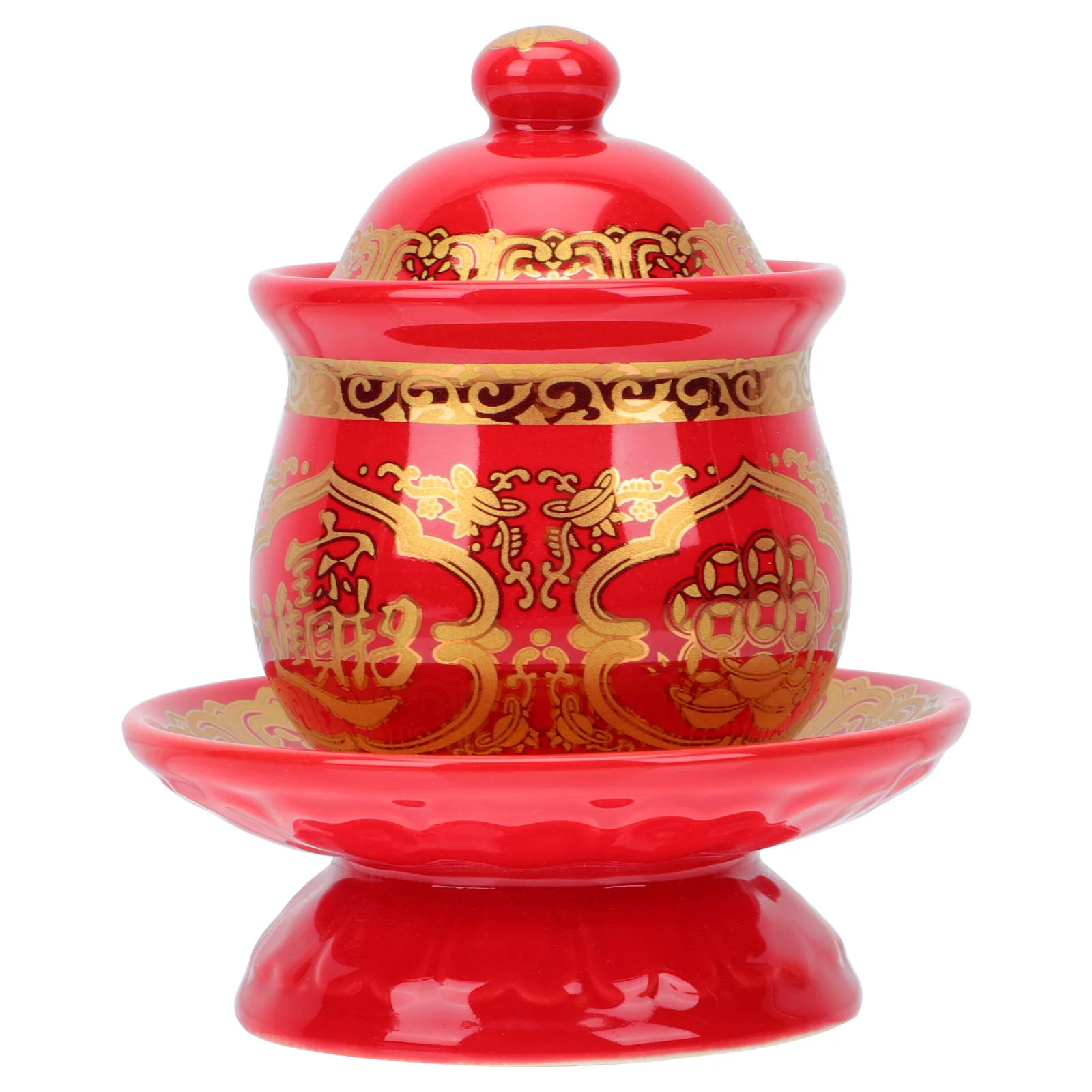 1Pcs Cup Ceramic Holy Offering Cup for Temple Home Worship Auspicious Pattern Buddhist Supplies Decor Gift
1Pcs Cup Ceramic Holy Offering Cup for Temple Home Worship Auspicious Pattern Buddhist Supplies Decor Gift