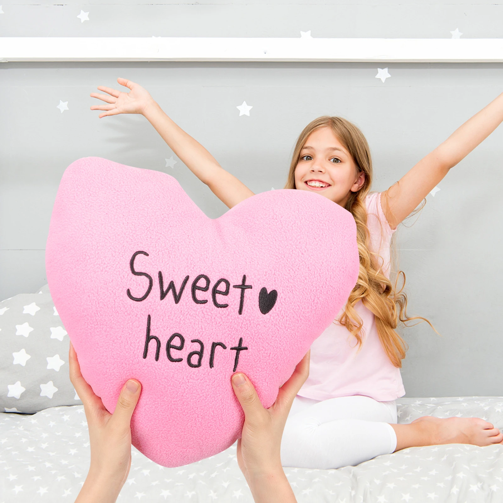 Heart Shaped Pillow Cushion Romantic Minimalist Blessing Heart Throw SofaDecoration Valentine Gift Idea
Heart Shaped Pillow Cushion Romantic Minimalist Blessing Heart Throw SofaDecoration Valentine Gift Idea