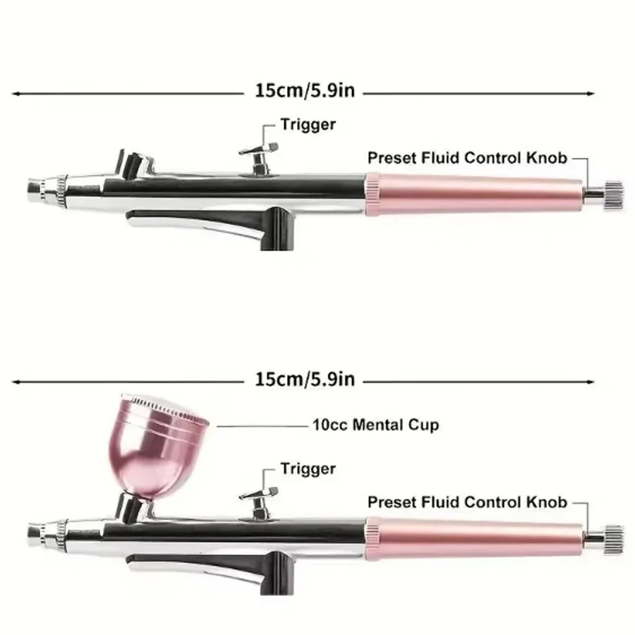 Portable Single Action 0.3mm Nozzles Airbrush Spray Gun Pen for Model Cake Nail Car Painting Beauty Inkjet
Portable Single Action 0.3mm Nozzles Airbrush Spray Gun Pen for Model Cake Nail Car Painting Beauty Inkjet