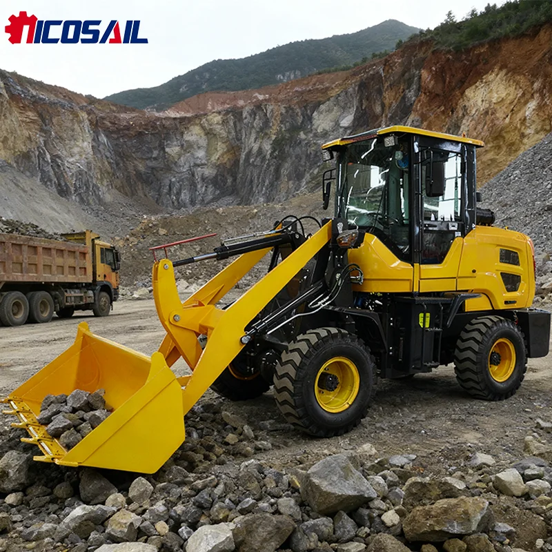 Chinese Brand Cheap EPA Engine Wheel Loader 1 Tons Fast Delivery Diesel Articulated Mini Front Wheel Mini Loader for Sale
Chinese Brand Cheap EPA Engine Wheel Loader 1 Tons Fast Delivery Diesel Articulated Mini Front Wheel Mini Loader for Sale