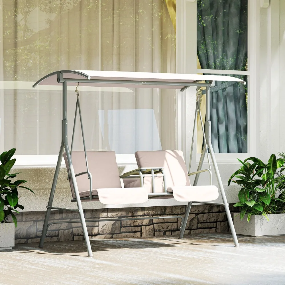 Outdoor Swing Chair Canopy Patio Garden Hanging 2 Person Yard Furniture Grey
Outdoor Swing Chair Canopy Patio Garden Hanging 2 Person Yard Furniture Grey