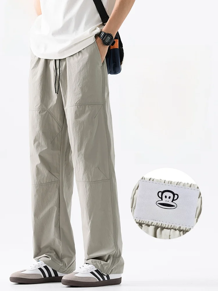 PaulFrank Outdoor Qui Dry Paratrooper Pants Men Summer Thin Loose Straight Casual Trousers Workwear Breathable Polyester
PaulFrank Outdoor Qui Dry Paratrooper Pants Men Summer Thin Loose Straight Casual Trousers Workwear Breathable Polyester