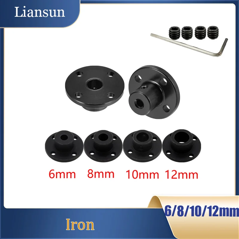 5/10pcs Black Rigid Flange Coupling 6mm 8mm 10mm12mm Iron Motor Guide Shaft Coupler Motor Connector Set Power Transmission Parts
5/10pcs Black Rigid Flange Coupling 6mm 8mm 10mm12mm Iron Motor Guide Shaft Coupler Motor Connector Set Power Transmission Parts