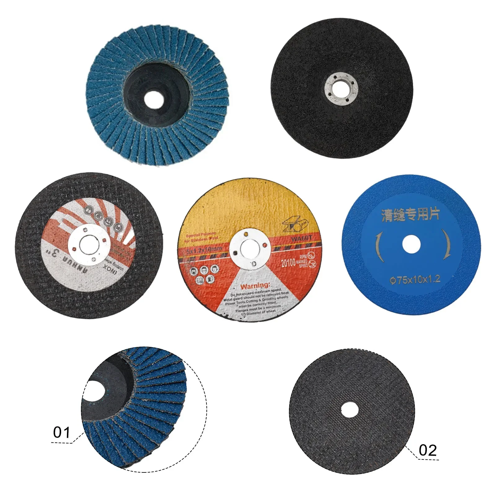 Pneumatic Cut Blade Grinding Wheel High Strength 75mm Cutting Disc for Angle Grinder Perfect for Home Improvement
Pneumatic Cut Blade Grinding Wheel High Strength 75mm Cutting Disc for Angle Grinder Perfect for Home Improvement