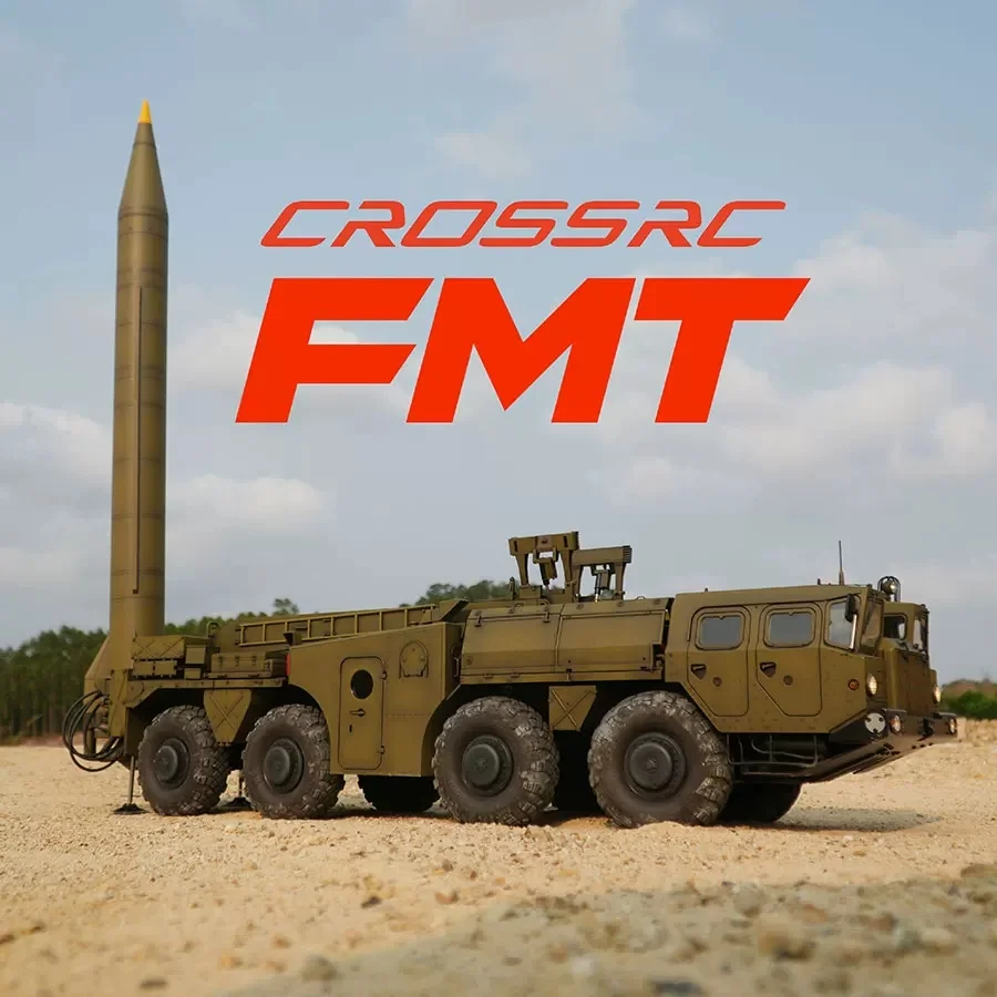 CROSSRC 1/12 FMT Toon Missile Launcher Military Truck Remote Control Electric Off-Road Truck
CROSSRC 1/12 FMT Toon Missile Launcher Military Truck Remote Control Electric Off-Road Truck