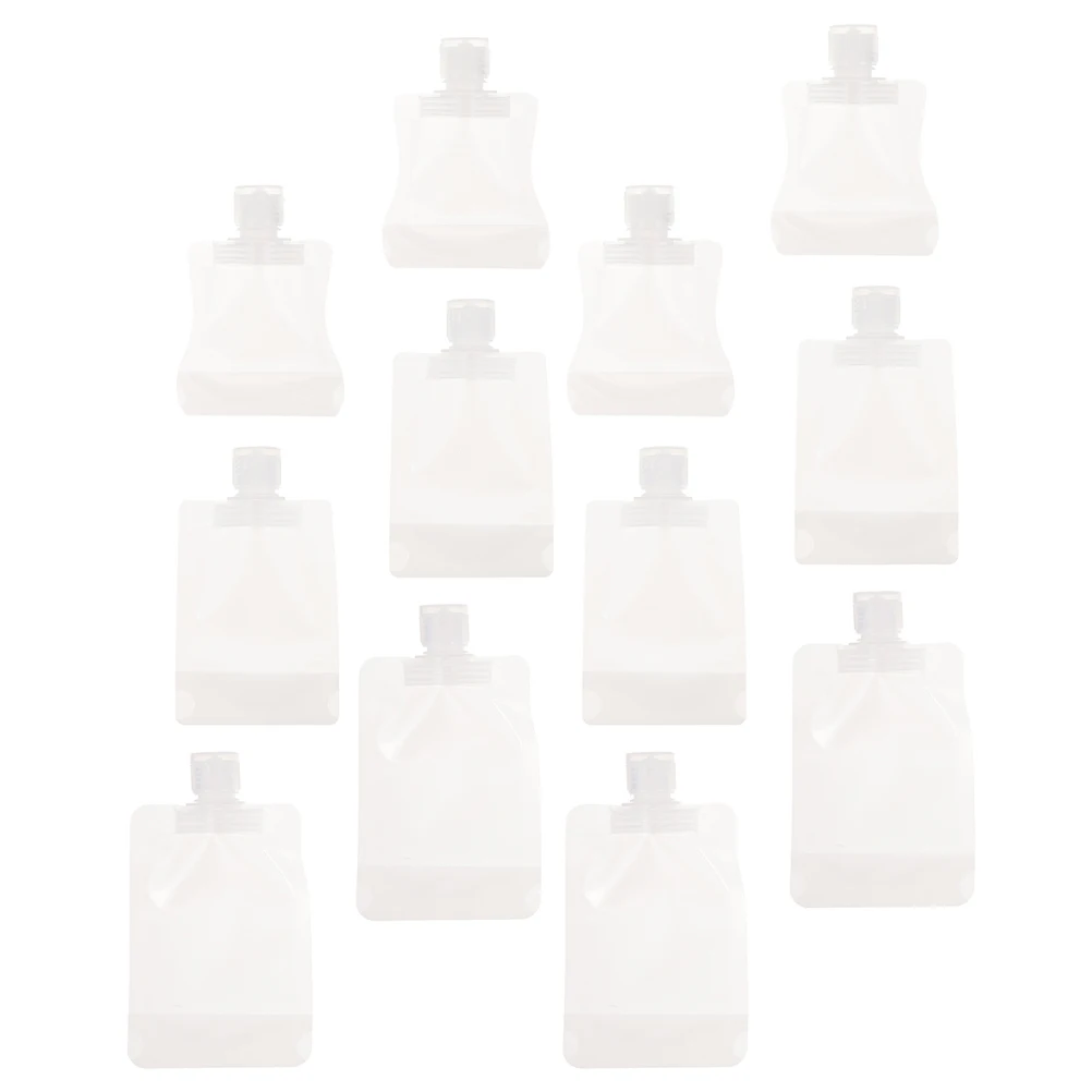 12pcs Travel Lotion Bags Empty Shampoo Toiletry Pouches Liquid Packing Storage For Creams Hand Soaps PET PA PE Material Reusable
12pcs Travel Lotion Bags Empty Shampoo Toiletry Pouches Liquid Packing Storage For Creams Hand Soaps PET PA PE Material Reusable