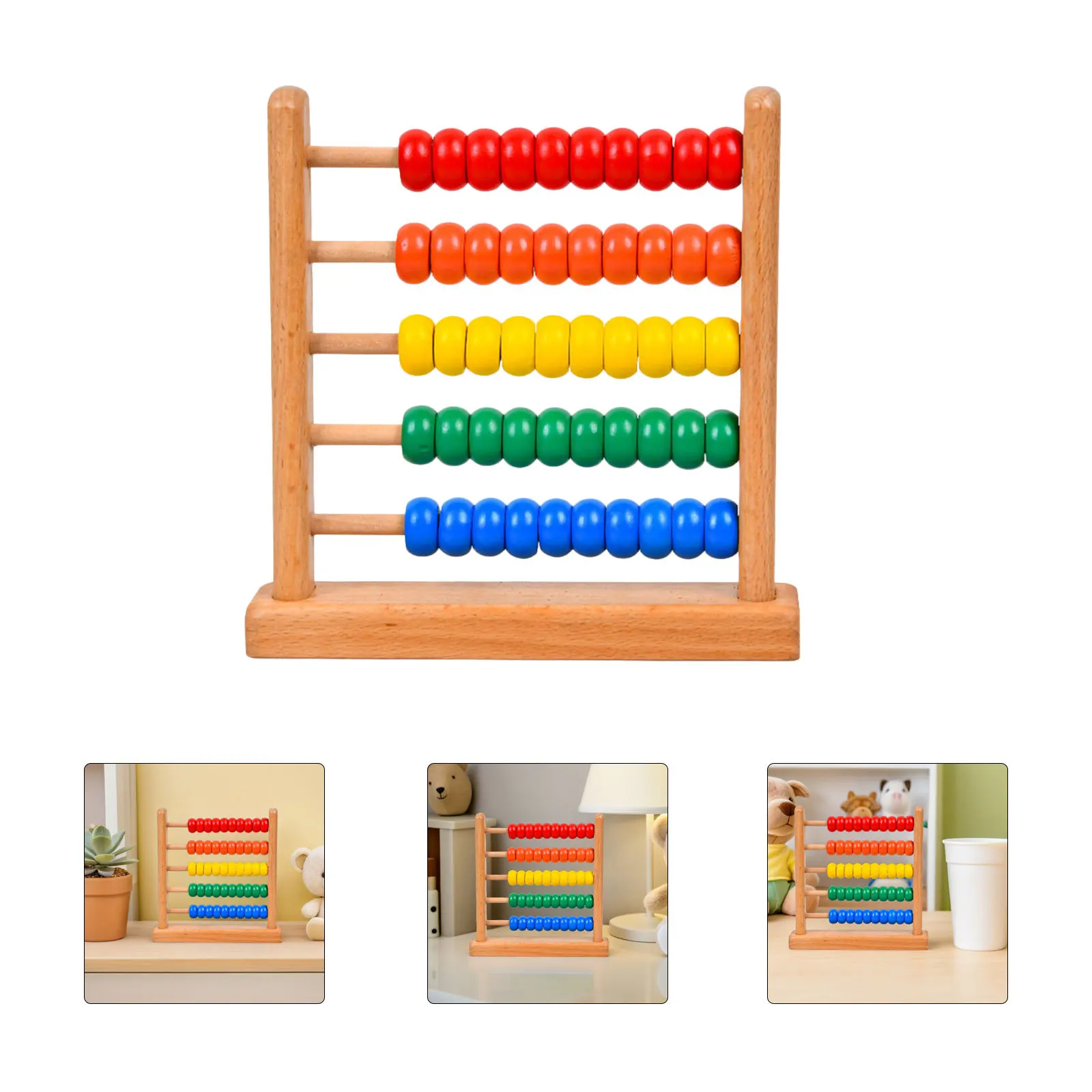 1pc Kids Wooden Learning For Counting Arithmetic Bead Tool Math Leaning Tool Children Kids Educational Math Abacus Educational
1pc Kids Wooden Learning For Counting Arithmetic Bead Tool Math Leaning Tool Children Kids Educational Math Abacus Educational