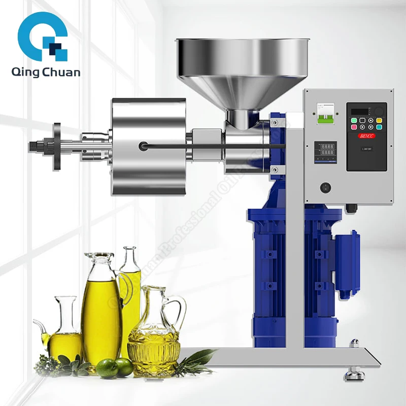 Commercial Oil Press Machine Squeeze Speed Adjustable 15-25Kg Per Hours Watermelon Moringa Peanuts Sesame seeds Squeezer
Commercial Oil Press Machine Squeeze Speed Adjustable 15-25Kg Per Hours Watermelon Moringa Peanuts Sesame seeds Squeezer