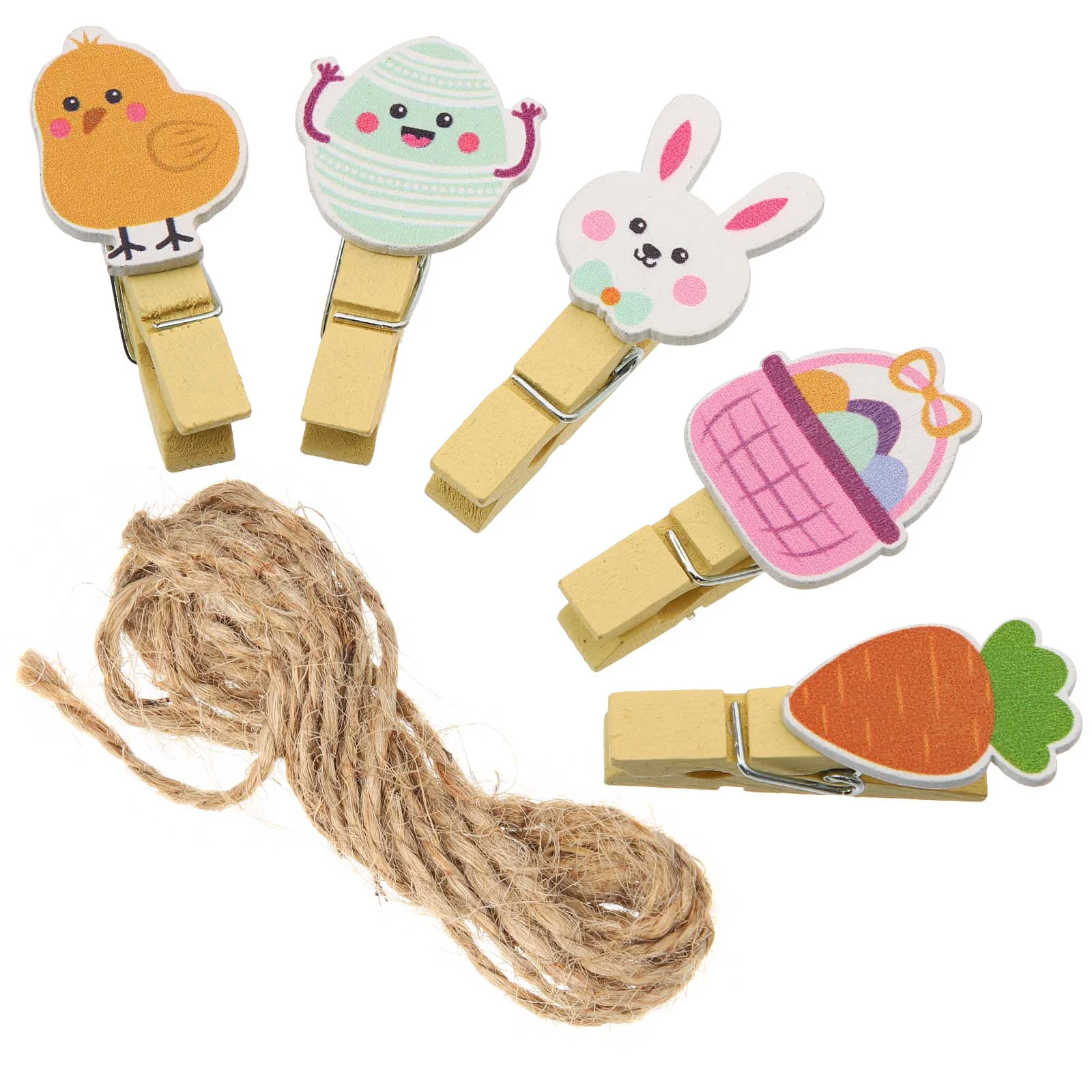 40 Pcs Easter Clip Colorful Ornaments Mini Tongs for Serving Photo Clothes Pin Small Photos Wood Clothespins Wooden
40 Pcs Easter Clip Colorful Ornaments Mini Tongs for Serving Photo Clothes Pin Small Photos Wood Clothespins Wooden