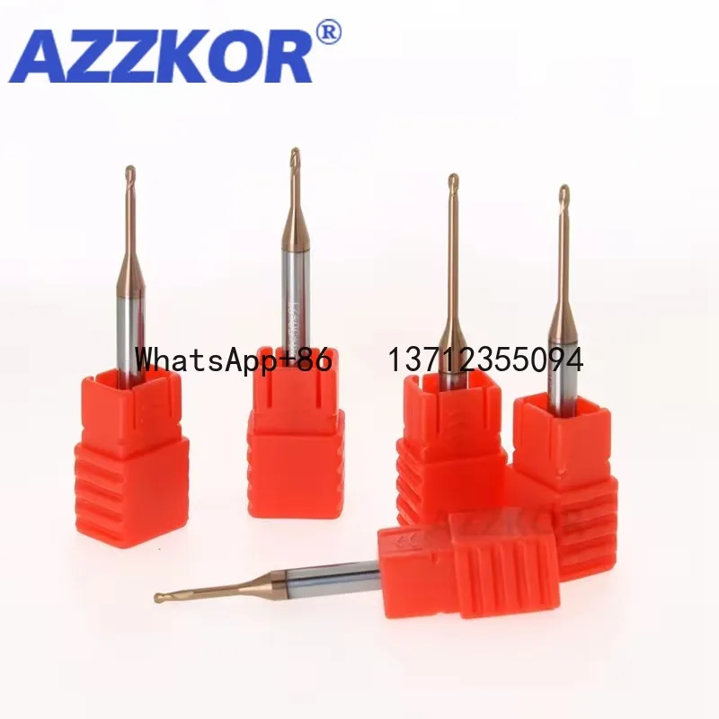 R0.5/R0.75/R1.5 Deep Groove Alloy Ball Milling Cutter Avoiding Long Neck Cutting Lengthening CNC 2F Deep Hole Steel For Metal
R0.5/R0.75/R1.5 Deep Groove Alloy Ball Milling Cutter Avoiding Long Neck Cutting Lengthening CNC 2F Deep Hole Steel For Metal