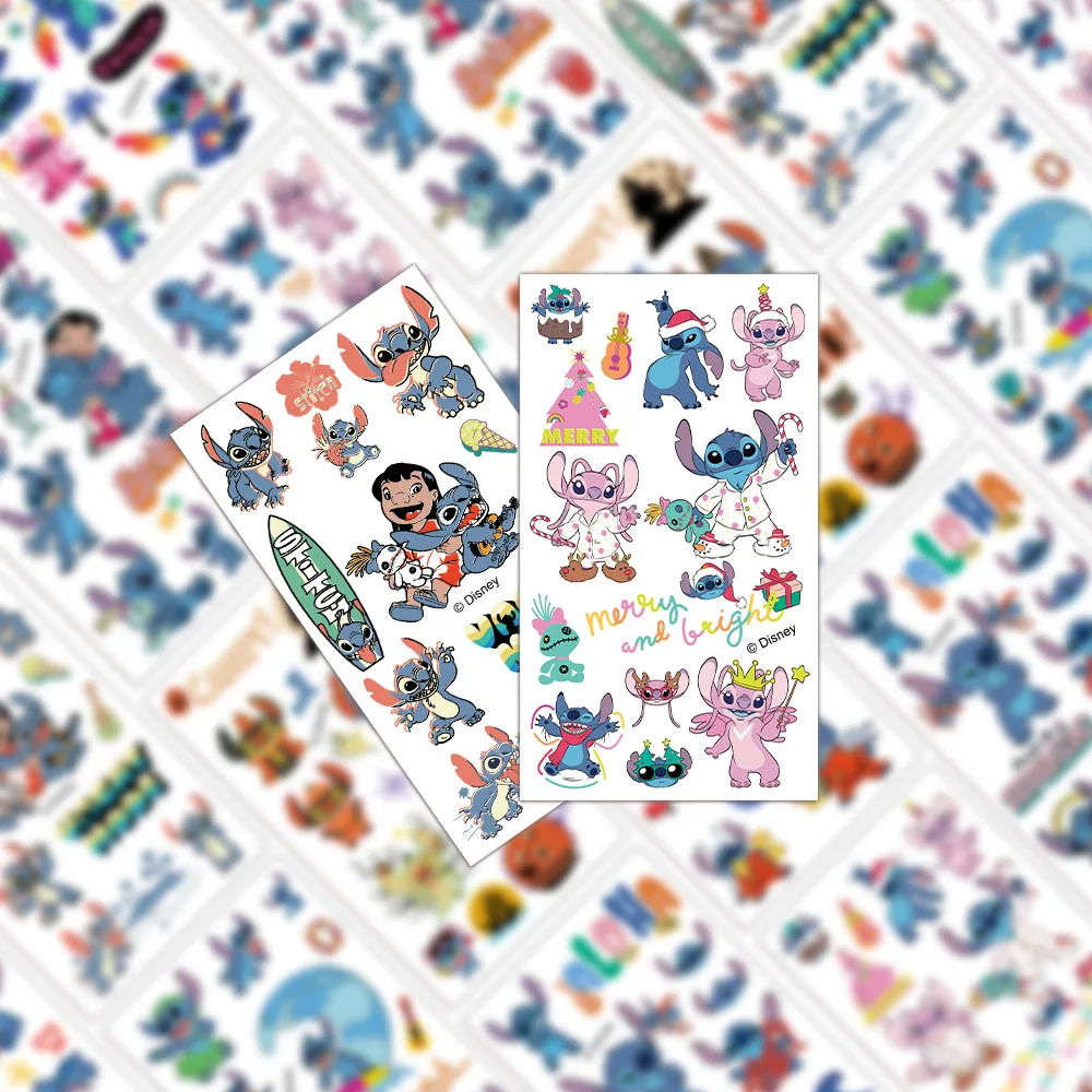 10 шт./компл., новые временные татуировки Interstellar Baby Stitch, наклейки для лета, серфинга, вечерние татуировки для боди-арта, подарок
10 шт./компл., новые временные татуировки Interstellar Baby Stitch, наклейки для лета, серфинга, вечерние татуировки для боди-арта, подарок