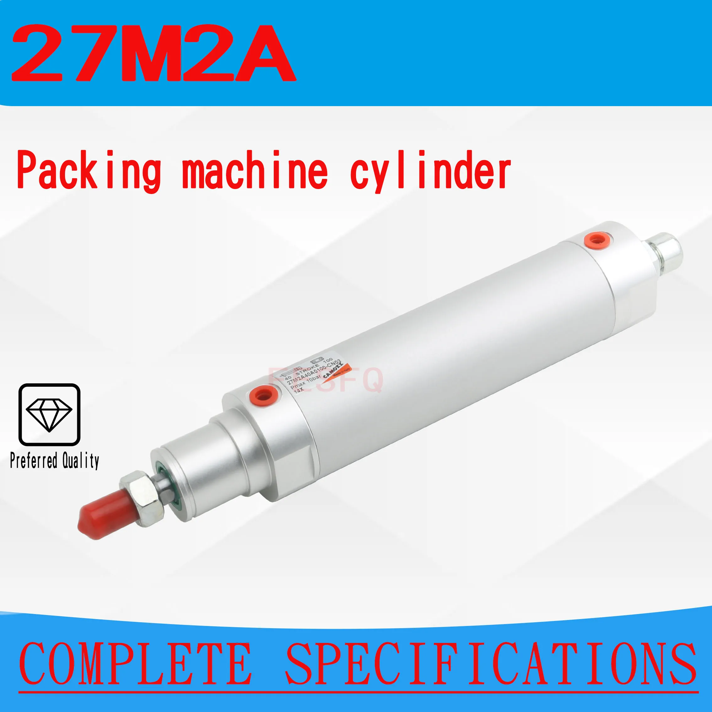 Цилиндр упаковочной машины CAMOZZI 27M2A40A0100-CN03 27M2A40A0125-CN02 UNS-23150-010 UNS-23150-011
Цилиндр упаковочной машины CAMOZZI 27M2A40A0100-CN03 27M2A40A0125-CN02 UNS-23150-010 UNS-23150-011