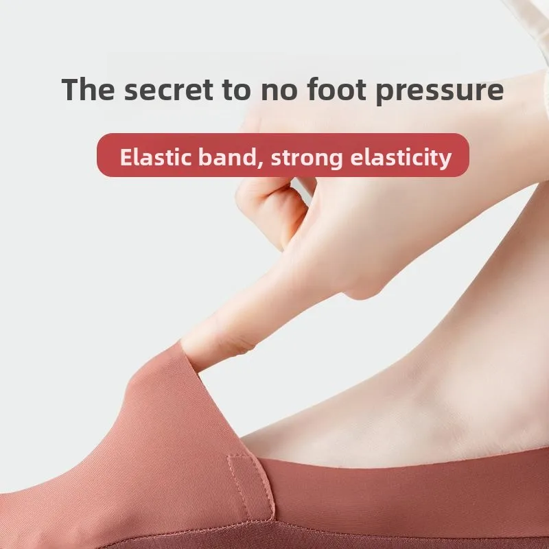 Silicone Ice Silk Boat Sos Women's Summer Thin Pure Cotton Anti-slip Non-slip ort Sos Summer Lightweight Invisible Sos
Silicone Ice Silk Boat Sos Women's Summer Thin Pure Cotton Anti-slip Non-slip ort Sos Summer Lightweight Invisible Sos