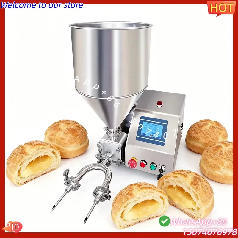 2026 High Efficiency Fully Automatic Cream Filling Machine Puff Pastry Core Injecting Equipment for Commercial Bakery Shop
2026 High Efficiency Fully Automatic Cream Filling Machine Puff Pastry Core Injecting Equipment for Commercial Bakery Shop