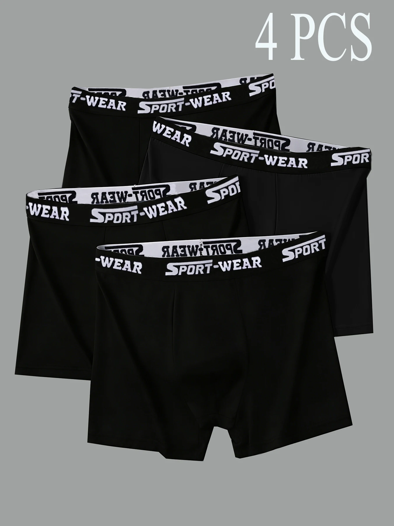 4 pieces black men's underwear sports casual comfortable breathable four season underwear combination men's boxer briefs
4 pieces black men's underwear sports casual comfortable breathable four season underwear combination men's boxer briefs