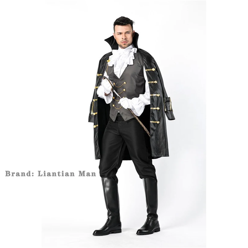 Halloween Men's Vampire Prince Role Playing Costume Cloak Set Vampire Makeup Ball Dress up
Halloween Men's Vampire Prince Role Playing Costume Cloak Set Vampire Makeup Ball Dress up