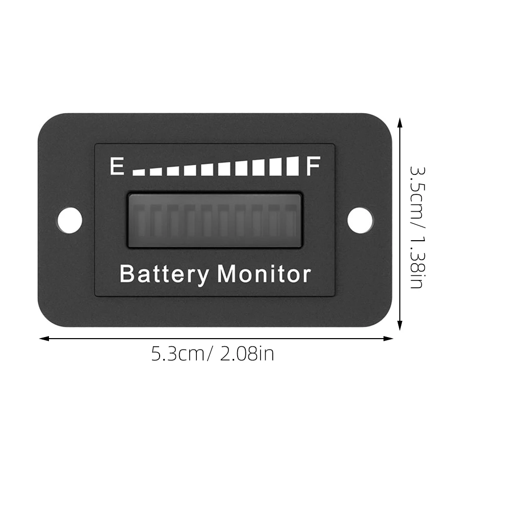 Electricity Meter Voltage Display Tool Abs Golf Cart Accessories 12V 72V Adjustable Gauge Meter Device
Electricity Meter Voltage Display Tool Abs Golf Cart Accessories 12V 72V Adjustable Gauge Meter Device