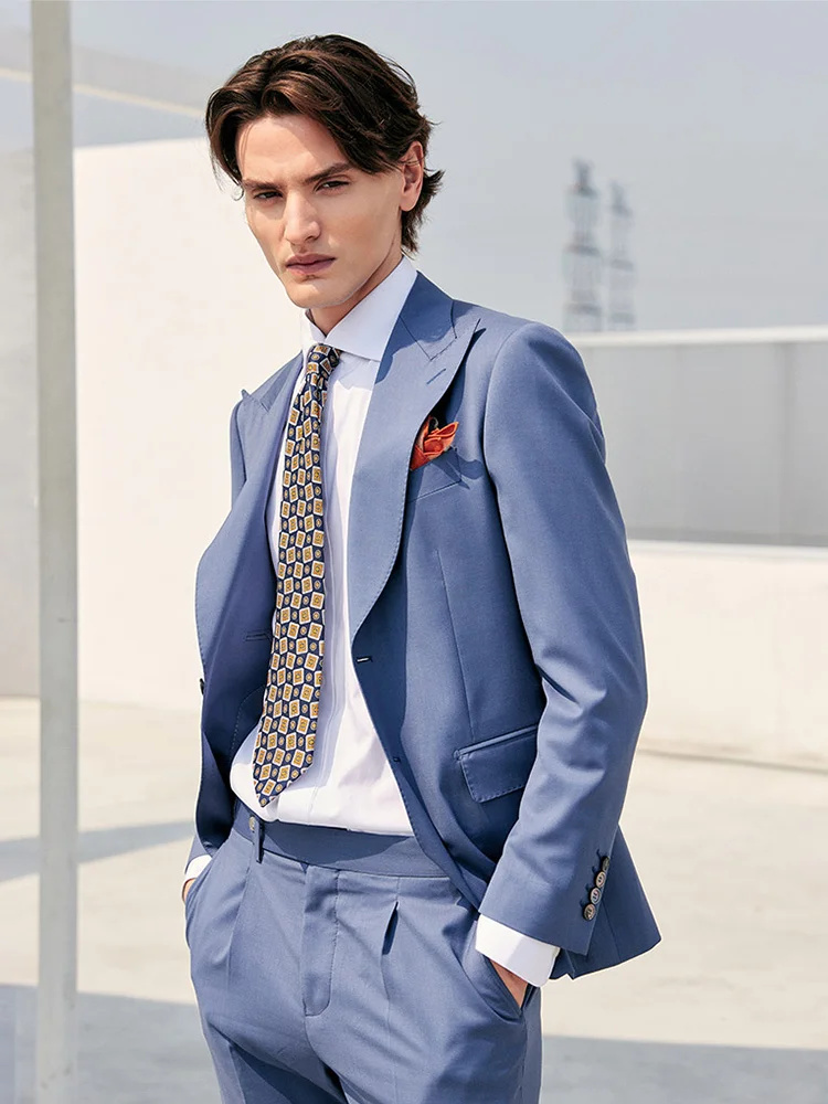 Men Suits Set 70% Wool Blazer Pant 2022 Summer Light Blue Slim Fit Leisure Wedding Groom Wear Plus Size 60A 46A Fashion Clothing
Men Suits Set 70% Wool Blazer Pant 2022 Summer Light Blue Slim Fit Leisure Wedding Groom Wear Plus Size 60A 46A Fashion Clothing