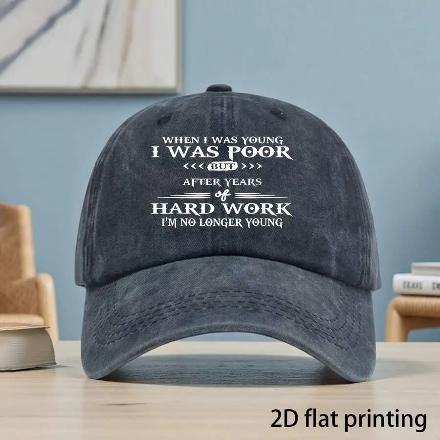 Vintage Baseball Cap Adjustable With Motivational Quote Funny Work Ethic Hat For Men And Women Black Gray
Vintage Baseball Cap Adjustable With Motivational Quote Funny Work Ethic Hat For Men And Women Black Gray