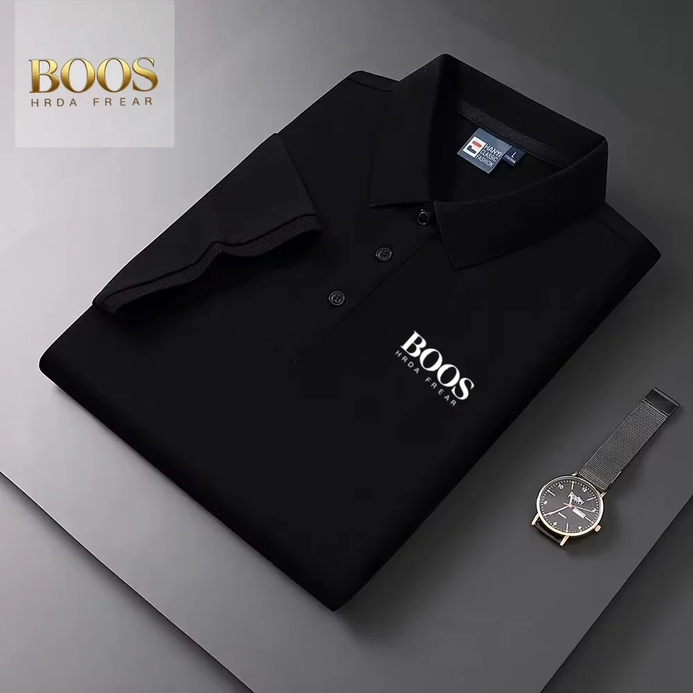 Nueva camiseta polo de manga corta de alta calidad para hombre, moda de verano, camiseta informal que absorbe el sudor, transpir
Nueva camiseta polo de manga corta de alta calidad para hombre, moda de verano, camiseta informal que absorbe el sudor, transpir