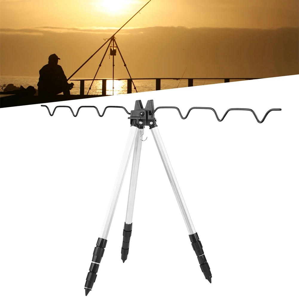Aluminum Alloy Fishing Rod Tripod Stand Adjustable Telescopic Sea Rod Bracket Universal Fishing Holder
Aluminum Alloy Fishing Rod Tripod Stand Adjustable Telescopic Sea Rod Bracket Universal Fishing Holder