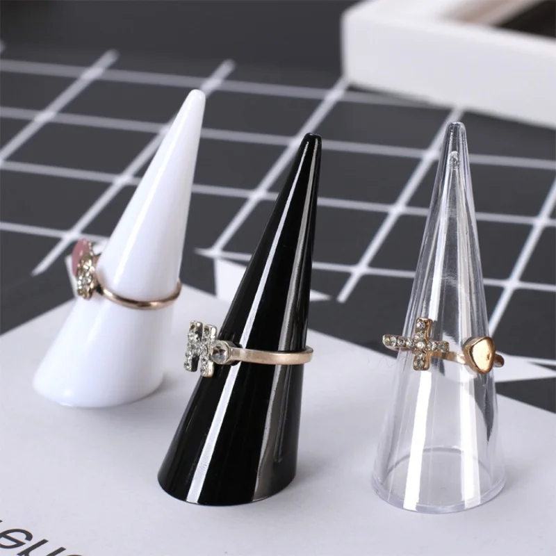 6 Pack Crystal Ring Display Holder Single Cone Shaped Acrylic Stands for Retail Shop Dresser Countertop Showcase 2.5*6cm
6 Pack Crystal Ring Display Holder Single Cone Shaped Acrylic Stands for Retail Shop Dresser Countertop Showcase 2.5*6cm