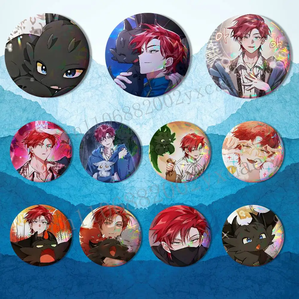 Cale Henituse TCF Raon Miru Badge on Backpack Clothes decoration Tinplate Round Brooch Funny Custom Gifts for Friend
Cale Henituse TCF Raon Miru Badge on Backpack Clothes decoration Tinplate Round Brooch Funny Custom Gifts for Friend