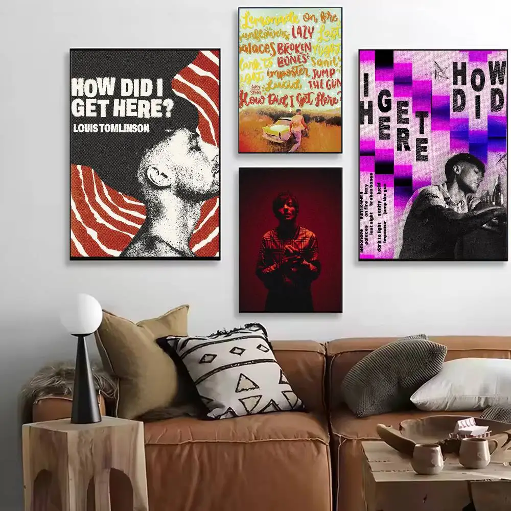 L-Louis T-Tomlinson How Did I Get Here Poster Versatile HD Waterproof Wall Art Self-Adhesive Decor for Any Space Ideal Gift
L-Louis T-Tomlinson How Did I Get Here Poster Versatile HD Waterproof Wall Art Self-Adhesive Decor for Any Space Ideal Gift