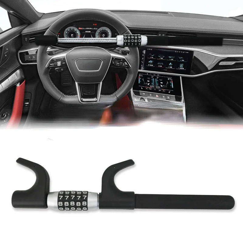 New Car Steering Wheel Code Lock Alloy Universal Anti-theft U-type Code Lock Steering Wheel Lock
New Car Steering Wheel Code Lock Alloy Universal Anti-theft U-type Code Lock Steering Wheel Lock
