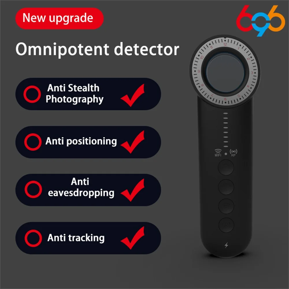 New Red Light Detector Travel Anti-Peeping Anti Positioning Anti Eavesdropping Measures Wireless Detector Auto-Scan Detector
New Red Light Detector Travel Anti-Peeping Anti Positioning Anti Eavesdropping Measures Wireless Detector Auto-Scan Detector