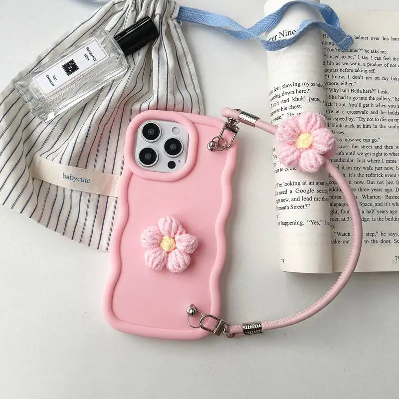 Furry Flower Crossbod Rope Candy Silicone Wave Phone Case For Xiaomi Mi 14 Ultra 14T Pro Xiaomi 14 14T Pro 5G With Lanyard Cover
Furry Flower Crossbod Rope Candy Silicone Wave Phone Case For Xiaomi Mi 14 Ultra 14T Pro Xiaomi 14 14T Pro 5G With Lanyard Cover