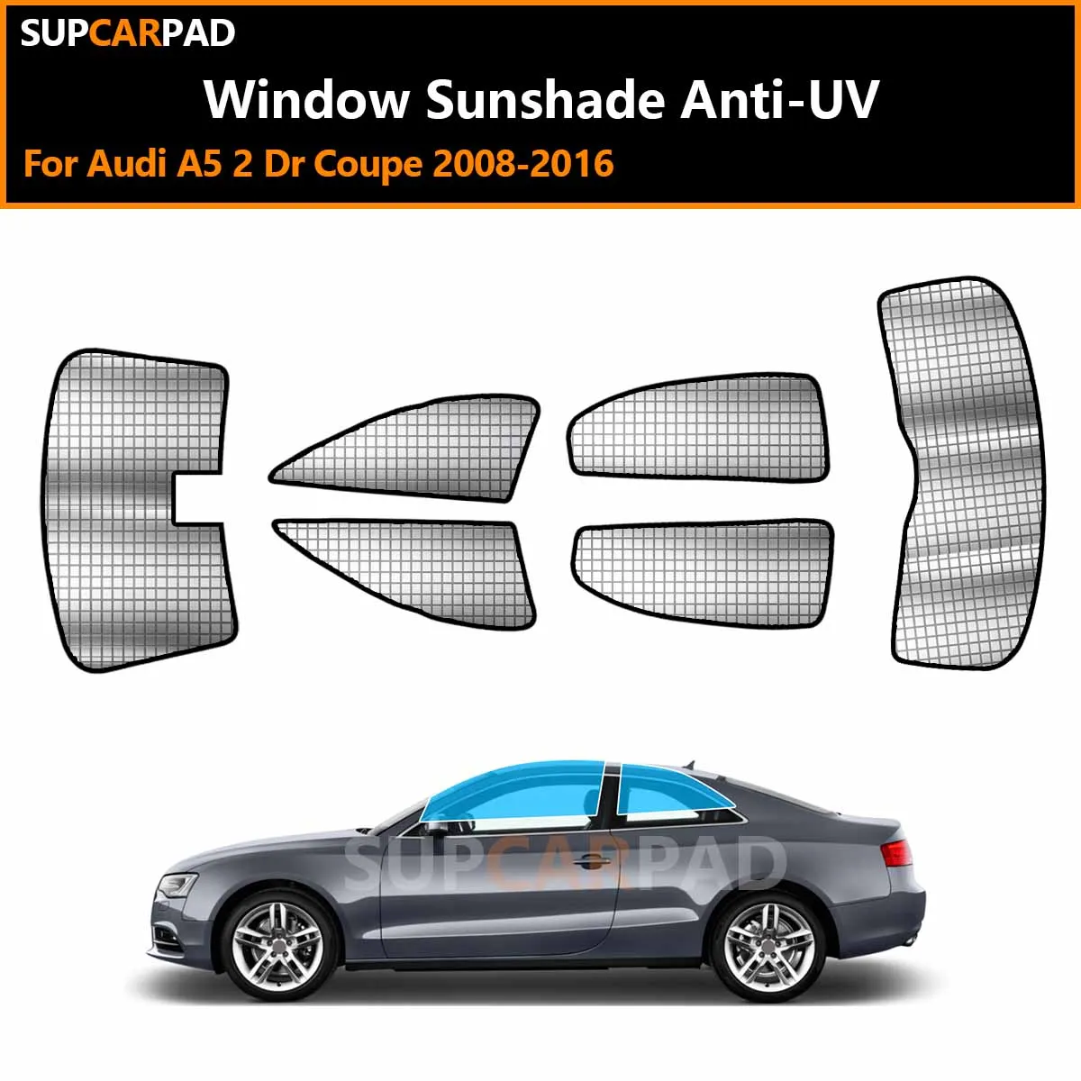 For Audi A5 2 Dr Coupe 2008-2016 Custom Car Window Sunshade Anti-UV Car Sun Window Visors Sunshade Covers Accessories
For Audi A5 2 Dr Coupe 2008-2016 Custom Car Window Sunshade Anti-UV Car Sun Window Visors Sunshade Covers Accessories