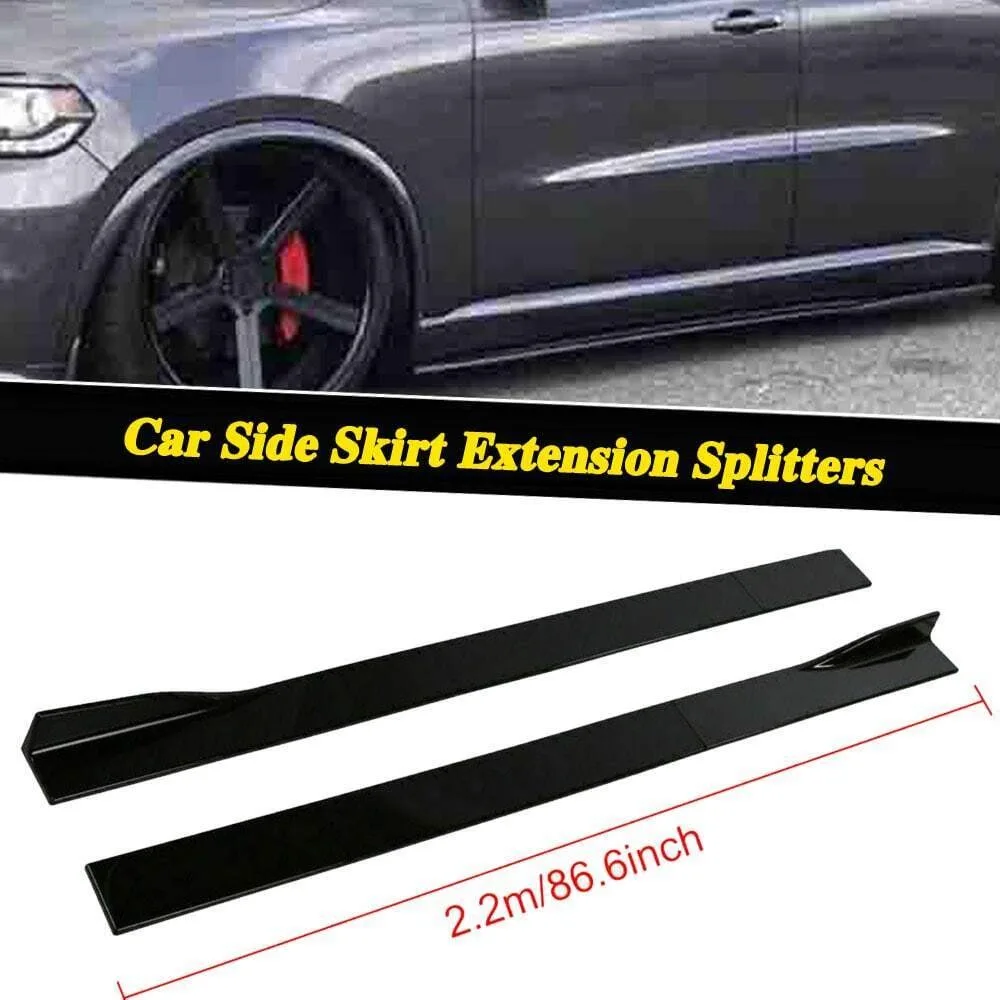 86.6'' Side Skirt Extension Kit Rocker Panel Lip Splitter Diffuser For Most Car United States
86.6'' Side Skirt Extension Kit Rocker Panel Lip Splitter Diffuser For Most Car United States