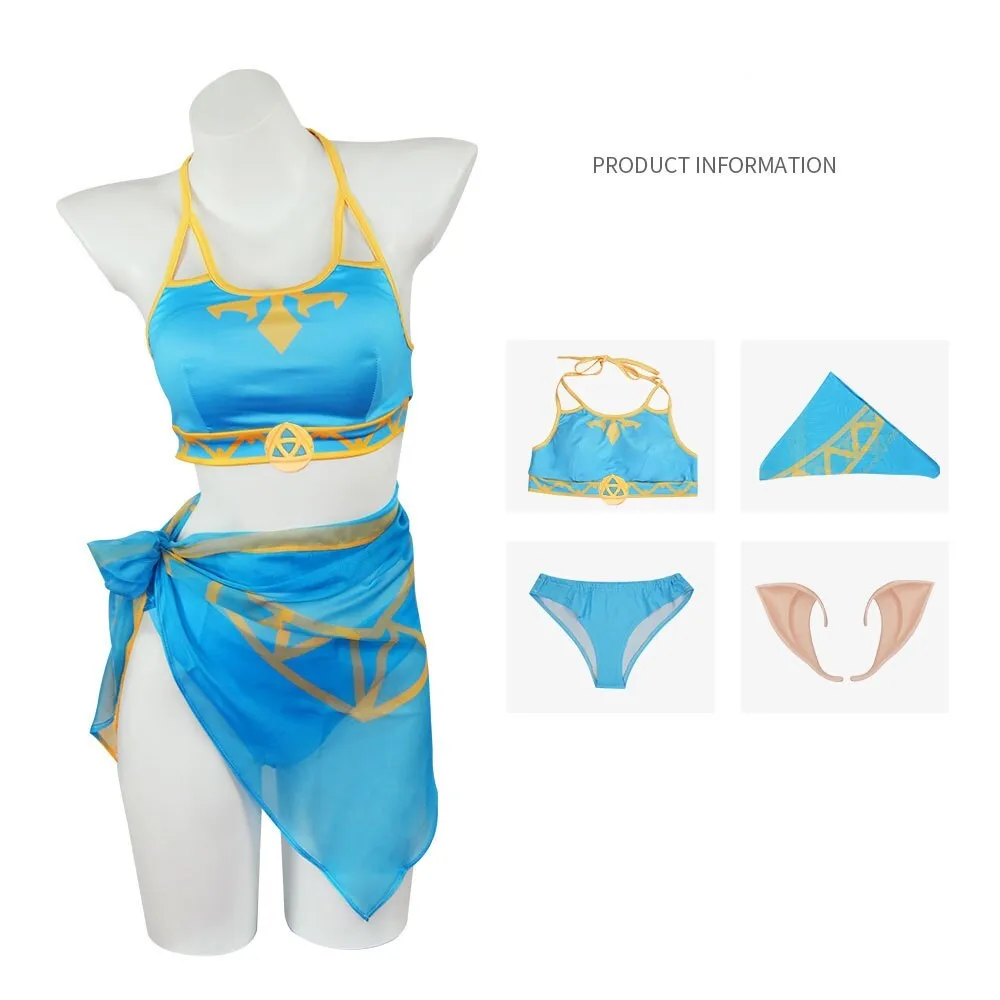 Fulujiacos Tears of the Kingdom Link Cosplay Costume Swimsuit 
Fulujiacos Tears of the Kingdom Link Cosplay Costume Swimsuit