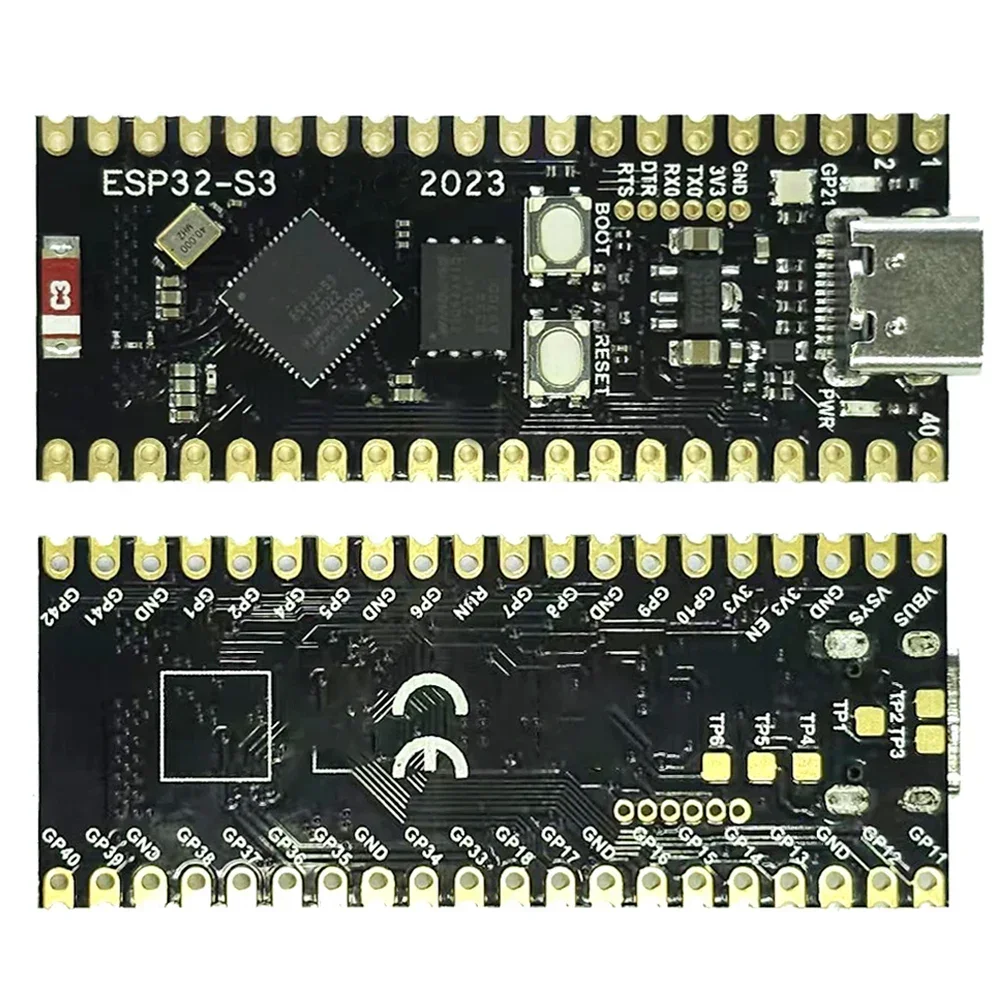 ESP32 S3 Development Board 2.4G Wifi BT Module Dual-Core Processor ESP32-S3 N8R2 N8R8 N16R8 40Pin Type-C ESP32-S3WROOM1
ESP32 S3 Development Board 2.4G Wifi BT Module Dual-Core Processor ESP32-S3 N8R2 N8R8 N16R8 40Pin Type-C ESP32-S3WROOM1