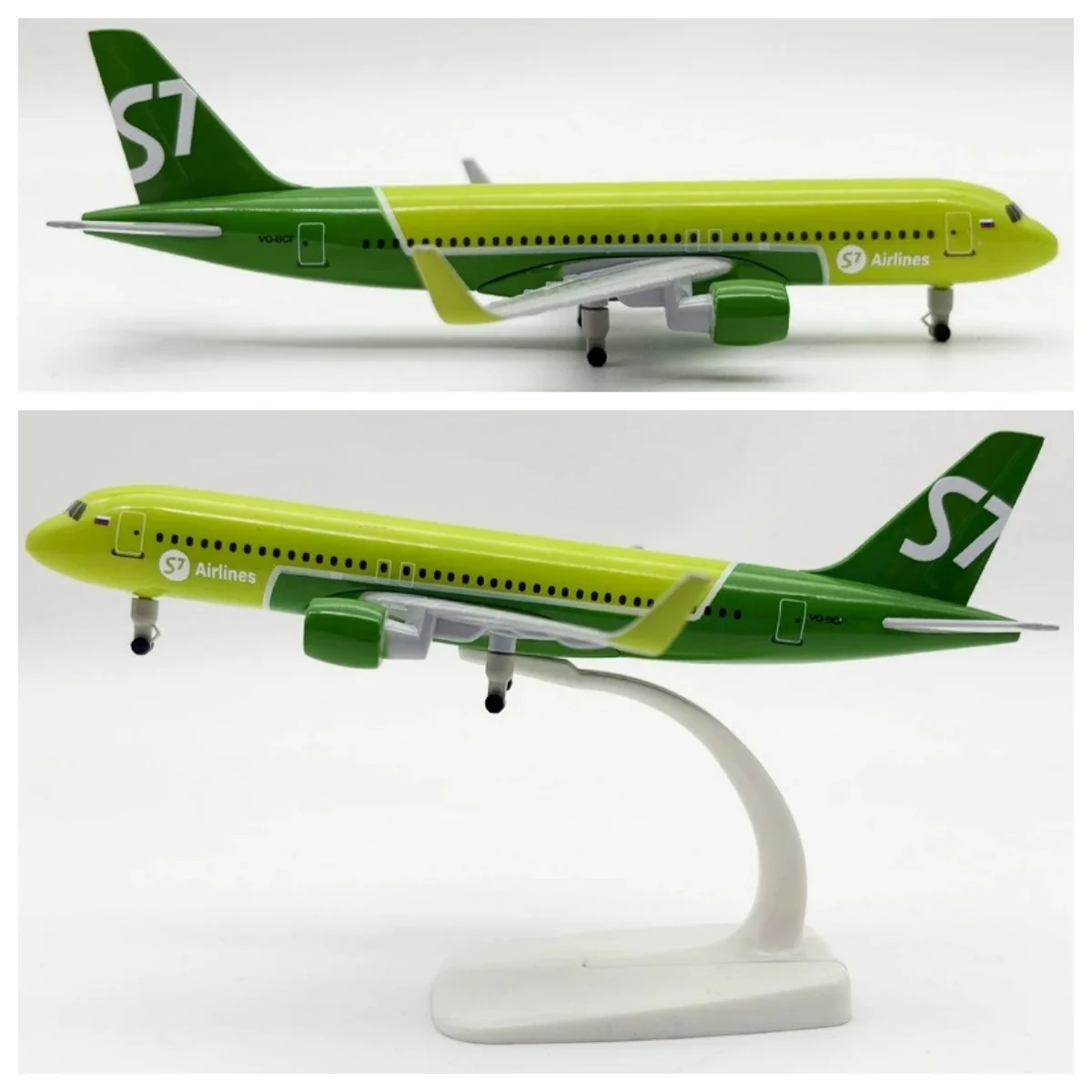 20cm scale aircraft Russia S7 Airways A320 plane model Children toys Metal Diecast Airplanes With Stand Collectible for Aviation
20cm scale aircraft Russia S7 Airways A320 plane model Children toys Metal Diecast Airplanes With Stand Collectible for Aviation