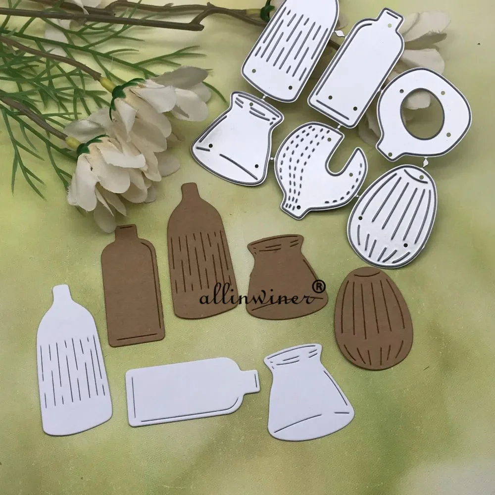 Металлические вырубные ножи-трафареты для вырезания цветов, листьев, бутылок, горшков для скрапбукинга, альбомов, бумажных открыток, тиснения
Металлические вырубные ножи-трафареты для вырезания цветов, листьев, бутылок, горшков для скрапбукинга, альбомов, бумажных открыток, тиснения