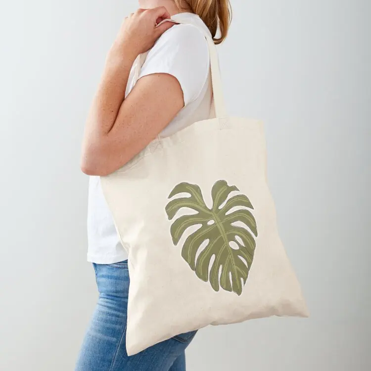 Monstera Leaf Tote Bag Canvas bag for women Cloth bag Canvas shoulder custom canvas
Monstera Leaf Tote Bag Canvas bag for women Cloth bag Canvas shoulder custom canvas