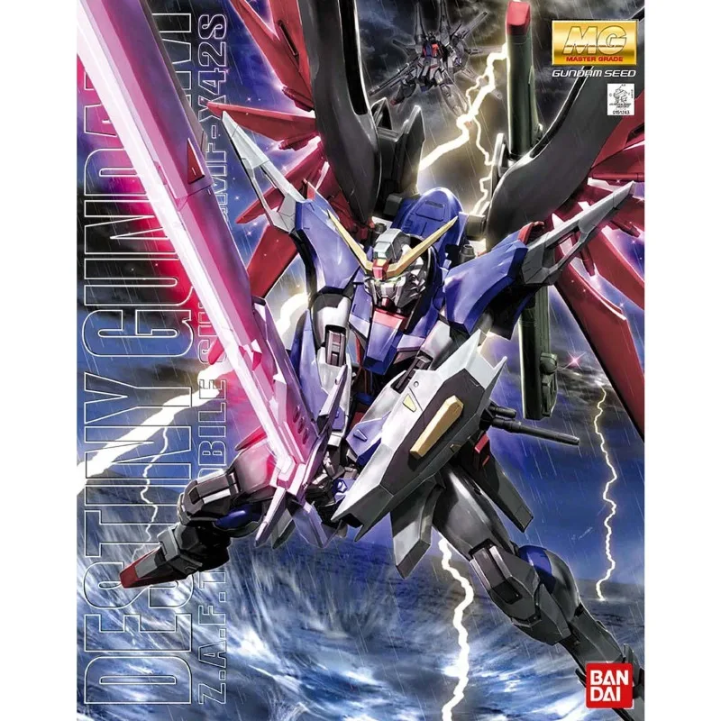 Assembly Bandai Genuine in Stock Original MG GUNDAM Anime Figures ZGMF-X42S DESTINY GUNDAM Action Figures Toys Collectible Model
Assembly Bandai Genuine in Stock Original MG GUNDAM Anime Figures ZGMF-X42S DESTINY GUNDAM Action Figures Toys Collectible Model