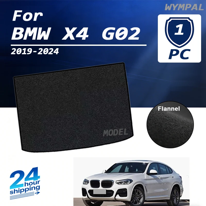 Suede Car Trunk Storage Mat For BMW X4 G02 2019-2024 Boot Cargo Liner Tray Trunk Luggage Floor Carpet Pad Auto black
Suede Car Trunk Storage Mat For BMW X4 G02 2019-2024 Boot Cargo Liner Tray Trunk Luggage Floor Carpet Pad Auto black