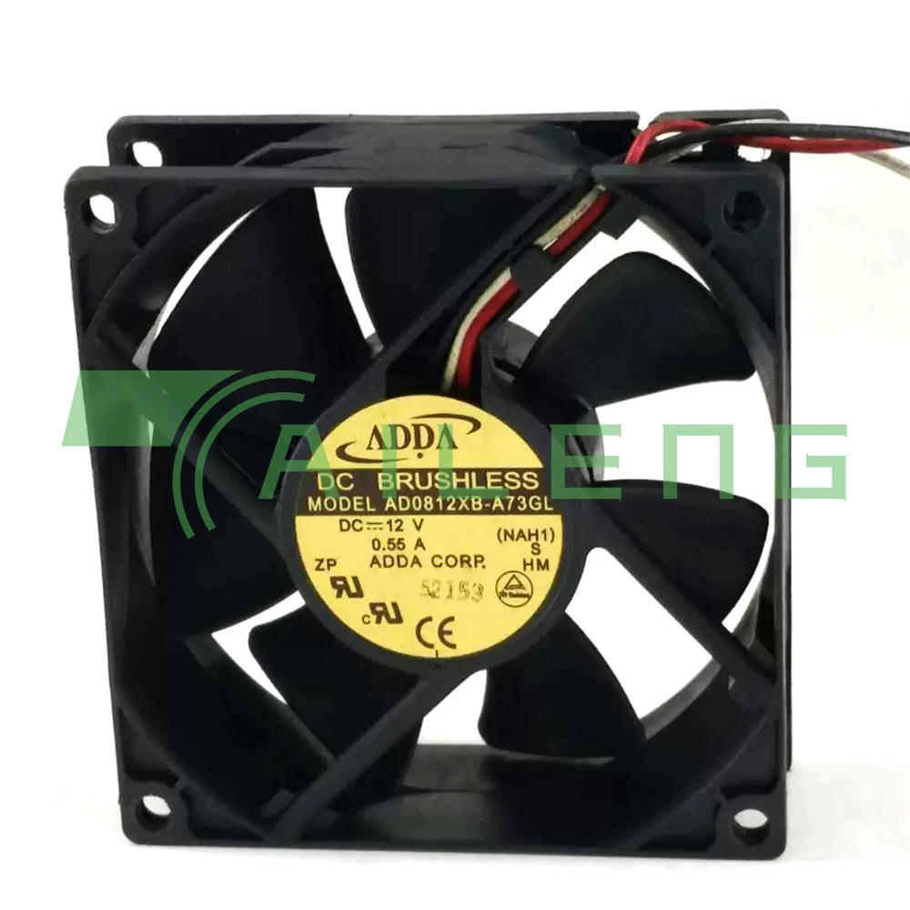 FOR ADDA AD0812XB-A73GL 12V 0.55A 8025 8CM 80mm winds of chassis server inverter case computer pc cooling fans
FOR ADDA AD0812XB-A73GL 12V 0.55A 8025 8CM 80mm winds of chassis server inverter case computer pc cooling fans