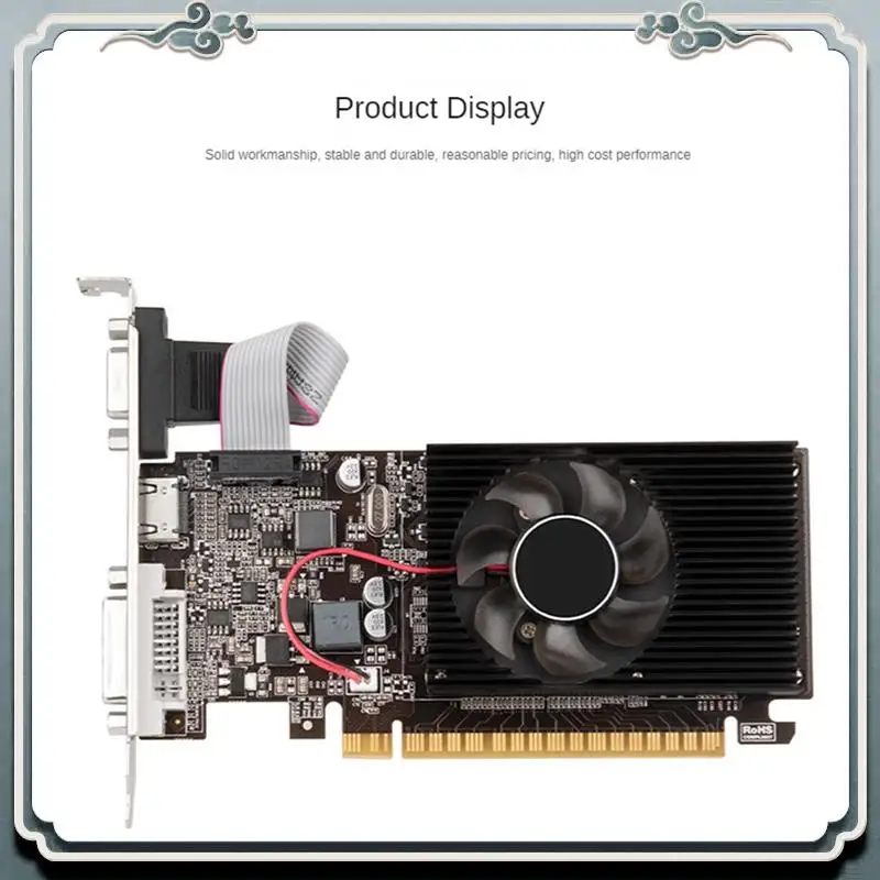1 Piece GT610 1GB Graphics Computer Desktop Gaming Small Case DDR3 Memory VGA Video Card
1 Piece GT610 1GB Graphics Computer Desktop Gaming Small Case DDR3 Memory VGA Video Card