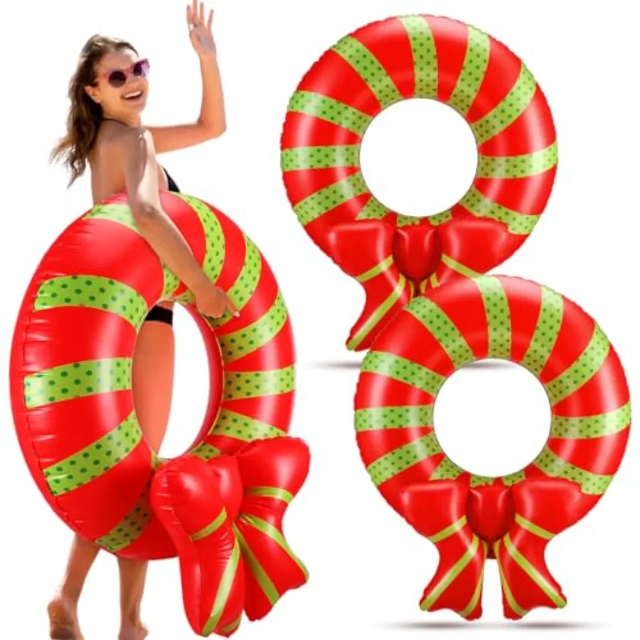 Christmas in July Pool Floats Wreath Inflatable Pool Floats Swim Tube Rings Toys for Summer Vacation Lake Swimming Beach Party
Christmas in July Pool Floats Wreath Inflatable Pool Floats Swim Tube Rings Toys for Summer Vacation Lake Swimming Beach Party