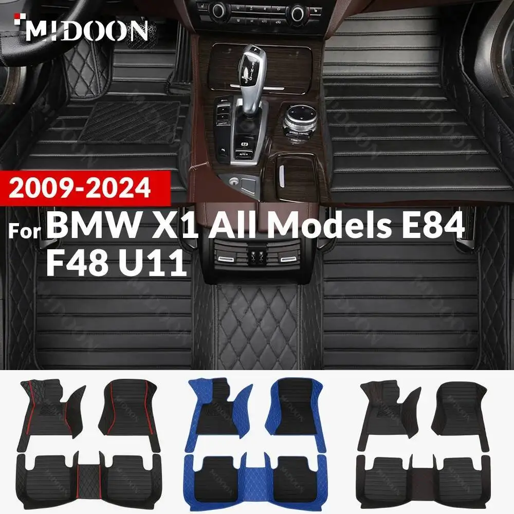 Новые стили! Для BMW X1 всех моделей E84 F48 U11 2009-2024 23 22 21 20 автомобильный напольный коврик на заказ, автомобильный ковер, аксессуары для интерьера
Новые стили! Для BMW X1 всех моделей E84 F48 U11 2009-2024 23 22 21 20 автомобильный напольный коврик на заказ, автомобильный ковер, аксессуары для интерьера