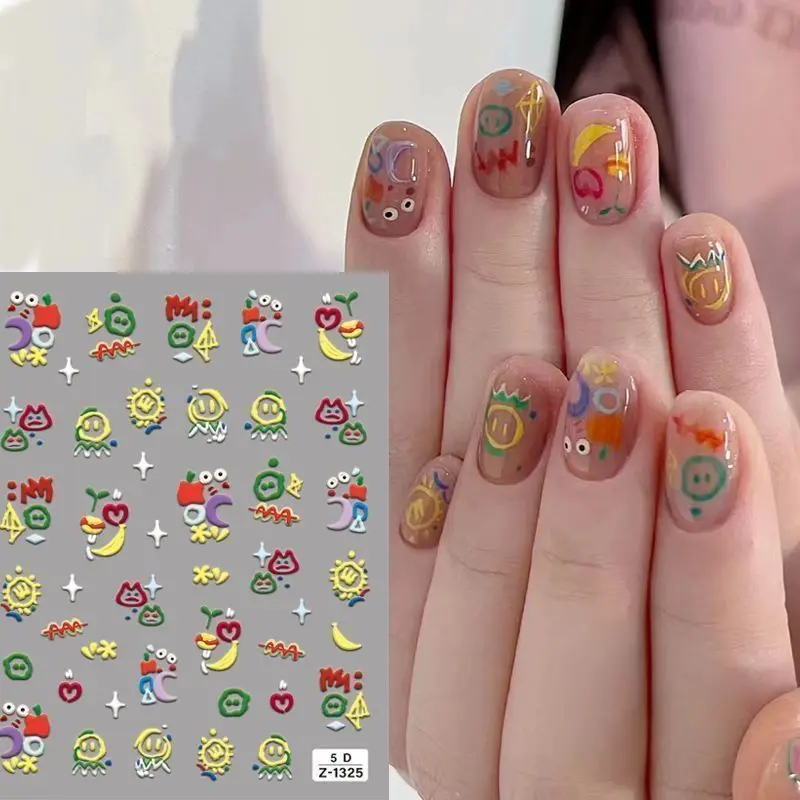 Nail Decals 3D Raised Puppy Kitten Love Pattern Ins Childlike Graffiti Waterproof Non Toxic for Nail Art Daily
Nail Decals 3D Raised Puppy Kitten Love Pattern Ins Childlike Graffiti Waterproof Non Toxic for Nail Art Daily