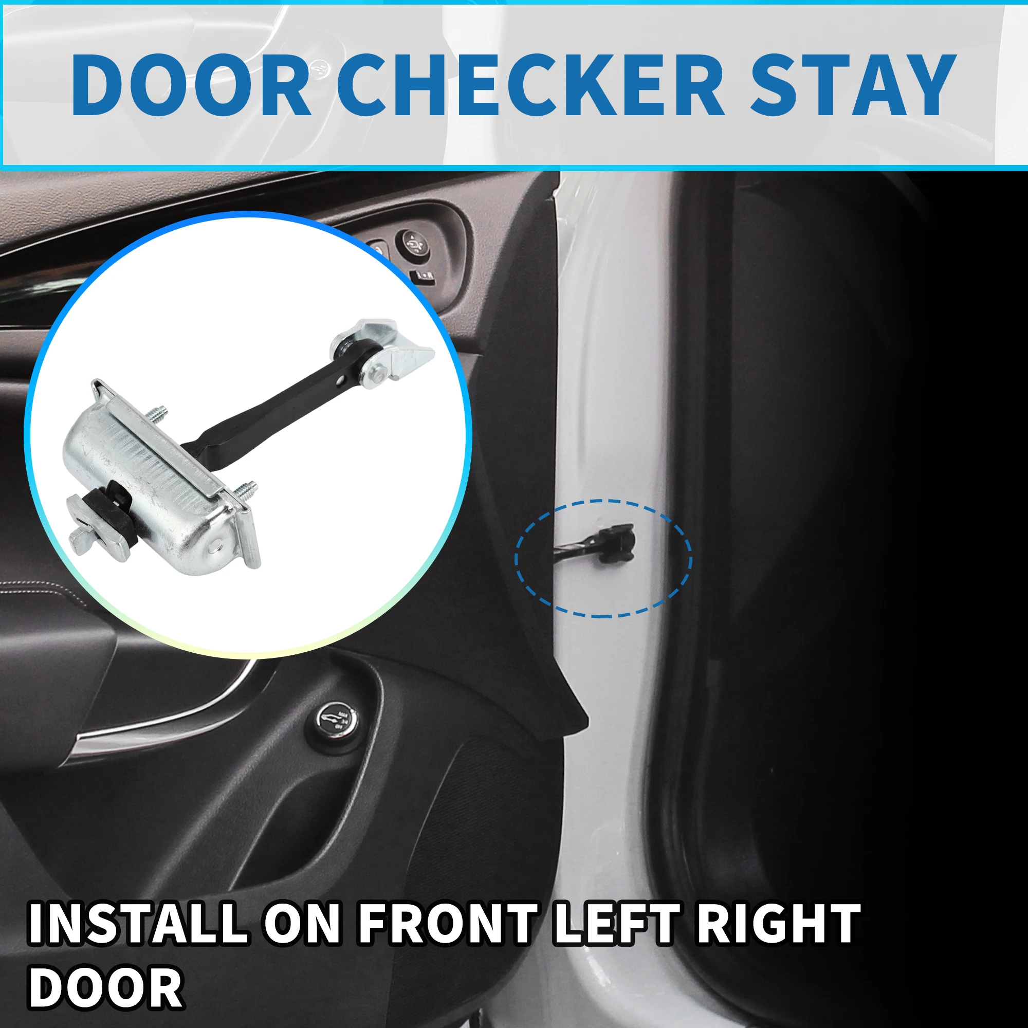 UXCELL Door Check Strap Stopper Limiter Door Check Bracket Stop for Citroen C3 III 2016 Front Left Right Door Checker
UXCELL Door Check Strap Stopper Limiter Door Check Bracket Stop for Citroen C3 III 2016 Front Left Right Door Checker