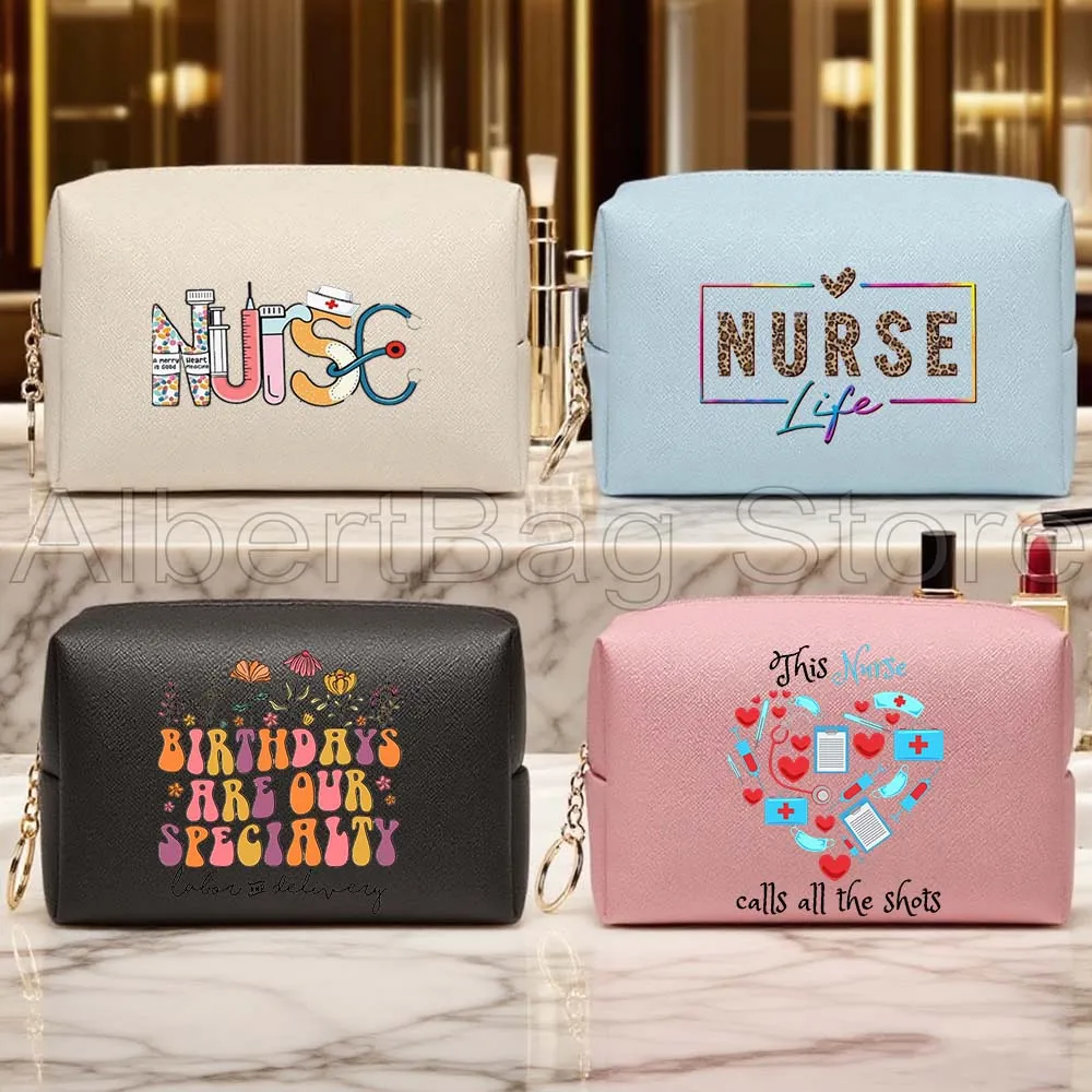 Funny Nursing School Student Future Caduceus Nurse Gift Stethoscope PU Cosmetic Bag Women Makeup Waterproof Toiletry Storage Bag
Funny Nursing School Student Future Caduceus Nurse Gift Stethoscope PU Cosmetic Bag Women Makeup Waterproof Toiletry Storage Bag