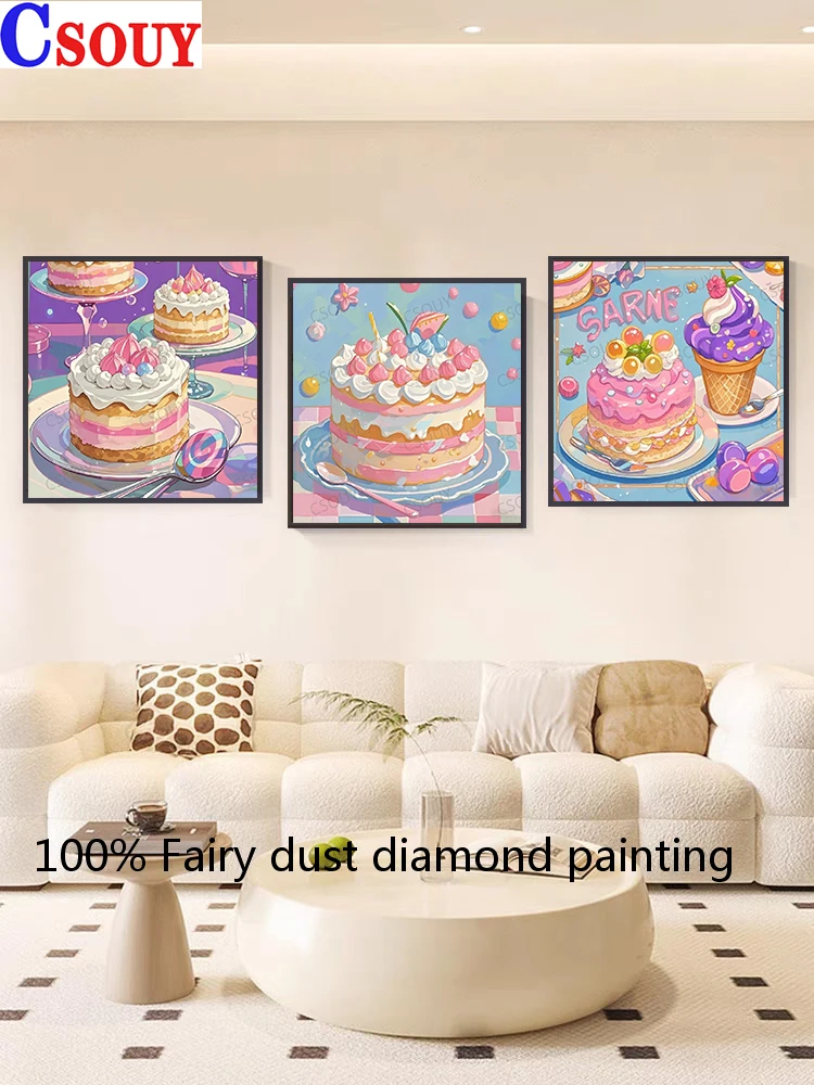 100% Fairy Dust Diy Diamond Painting Cross Stitch Fruit Multi-layer Cake 5D Drill Full Crystal Embroidery Mosaic Decor Needlewor
100% Fairy Dust Diy Diamond Painting Cross Stitch Fruit Multi-layer Cake 5D Drill Full Crystal Embroidery Mosaic Decor Needlewor
